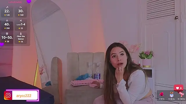 arycooper_ Adlı Modelin Canlı XXX Sohbeti
