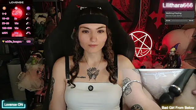 Show Webcam de Lilithara666