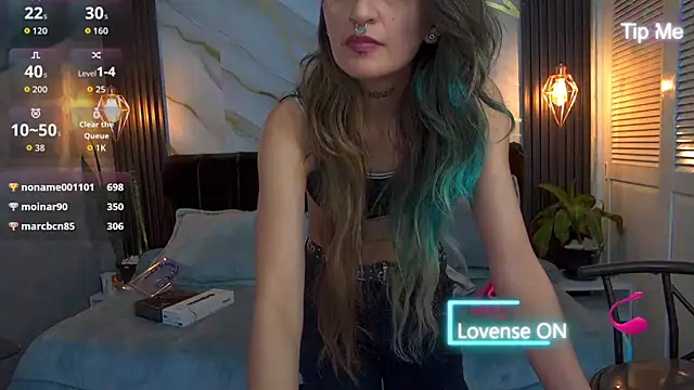 Dark_Dominika Adlı Modelin Canlı XXX Sohbeti