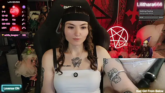 Show de webcam de Lilithara666