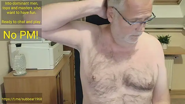 subbear1968 Webcam-Show