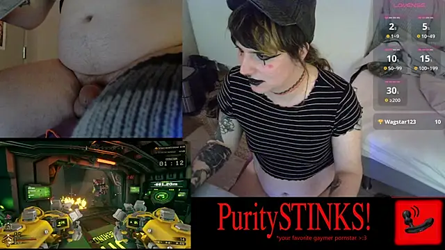 puritySTINKSのウェブカメラショー