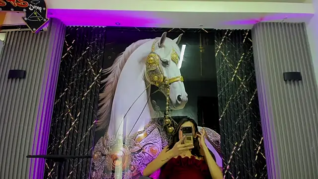 Pertunjukan Kamera Web Violeta_Alvarez