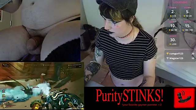 Živý XXX chat puritySTINKS