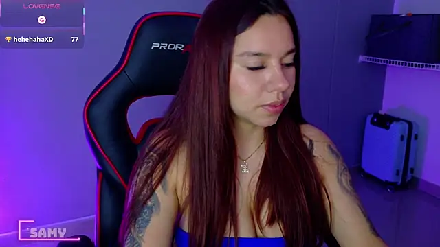 Show de webcam de samantha_tattu