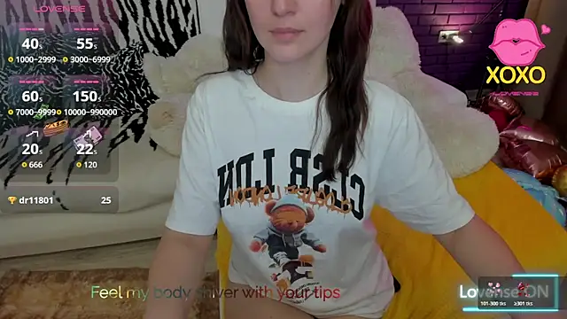 Živý XXX chat GlowMimi