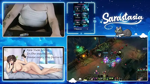Živá chatovací místnost Sarastasia417