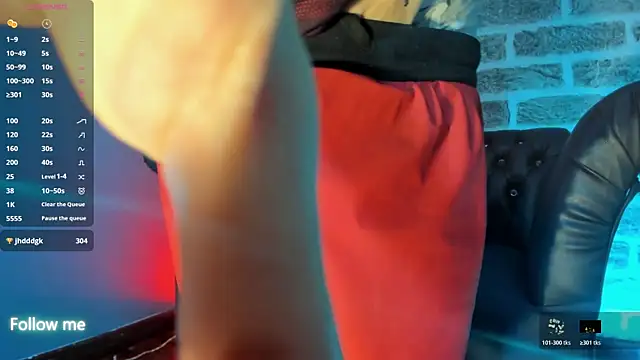 Webkamerová show kevinn_bluee