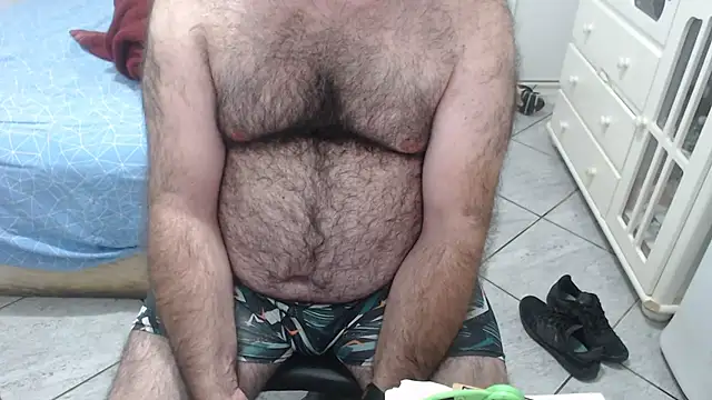 Show de MysterBearMG na webcam