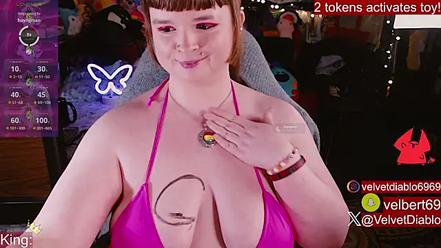VelvetDiablo: διαδικτυακό σόου στην κάμερα