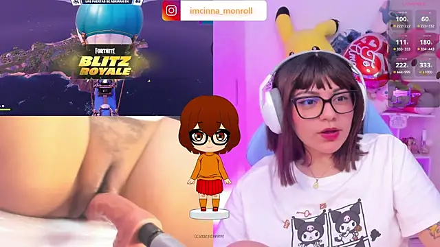 cinna_monroll élő XXX-chatje