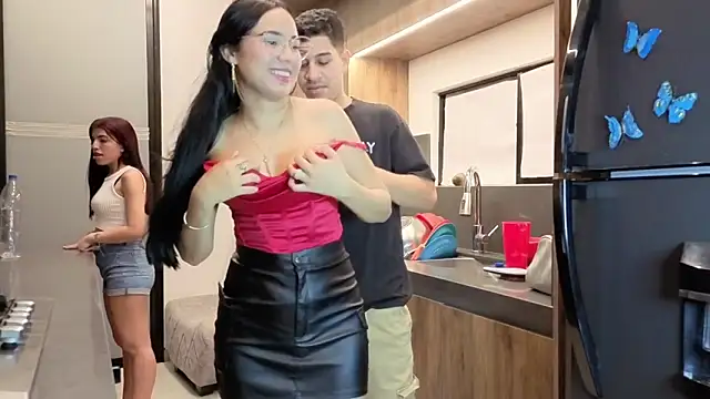 Živý XXX chat Hall_sextape