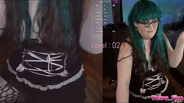 Tetra_Fire Show in webcam