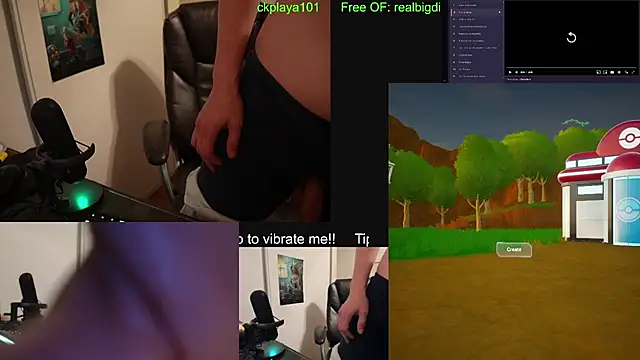 Pertunjukan Kamera Web BigDickPlaya101