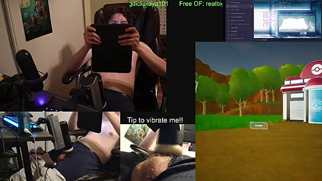 Pertunjukan Kamera Web BigDickPlaya101