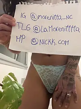 morenitttta Show in webcam