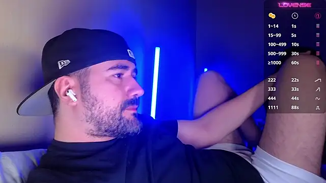 Show de DominantTheo na webcam