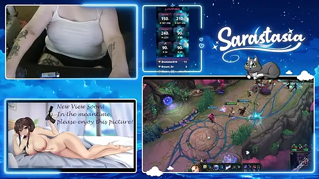 Chatroom XXX en direct de Sarastasia417