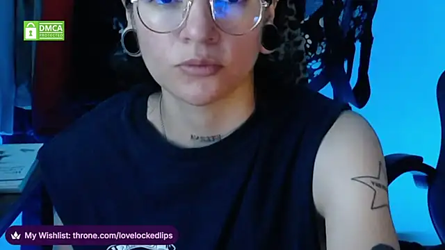 Chat +18 de lovelockedlips ao vivo