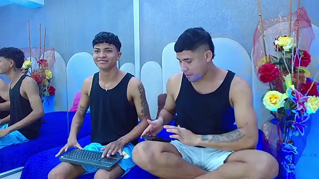 party_duo_playboy: вебкам-шоу
