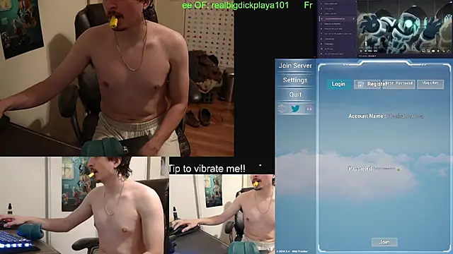 BigDickPlaya101's Webcam Show