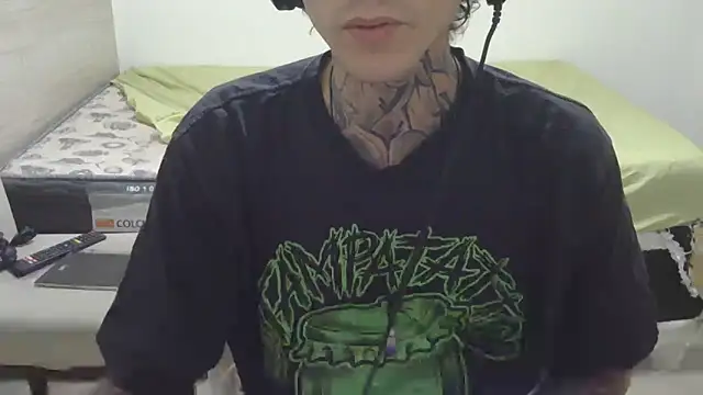 Show de smokingink na webcam