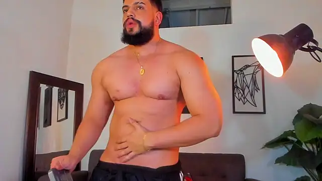 Show de Justin_kingX7 na webcam