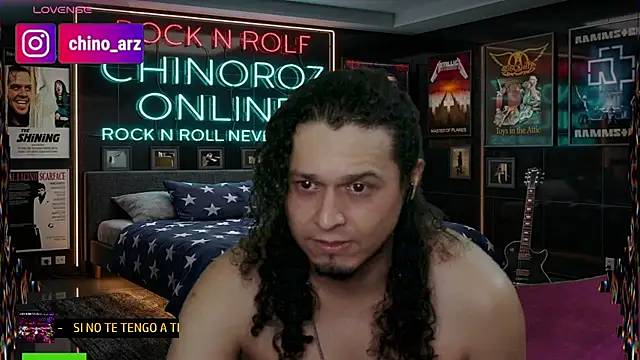 chino_roz webkamerás műsora