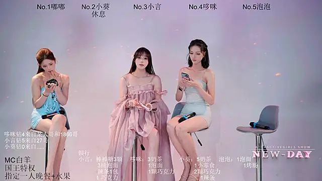 NEW-DAYのウェブカメラショー