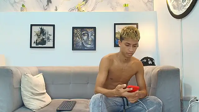 Show de GOLD_BOYS na webcam