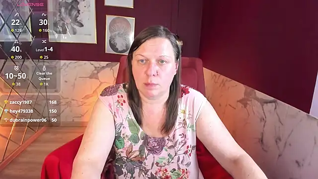 Chat +18 de KellyPerfection ao vivo