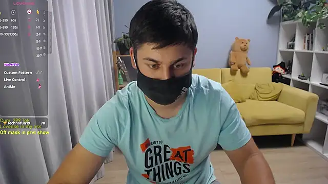 Show de Tomguys na webcam