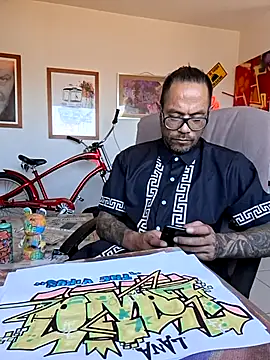Mr_Graffitimile 网络视讯表演