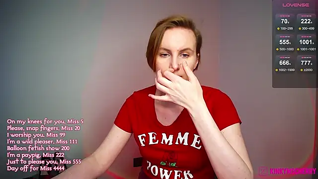 KinkyMissCherry Live XXX-Chat