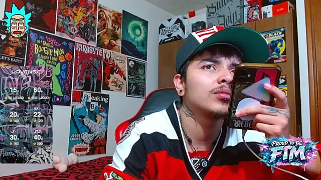 Show de Hgp3riodictabl3 na webcam