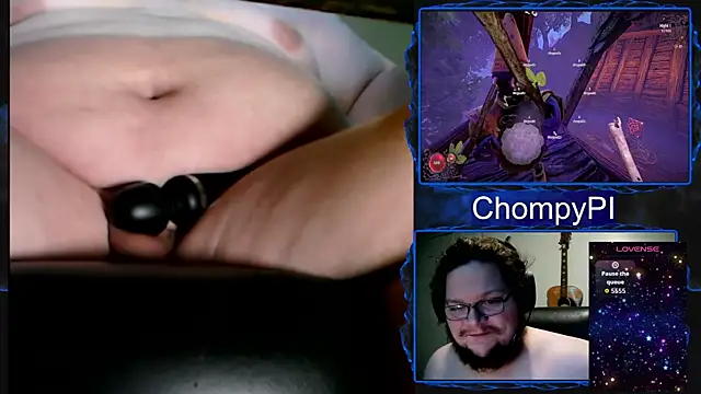 ChompyPI Show in webcam