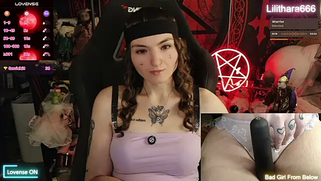 Chat XXX ao vivo de Lilithara666