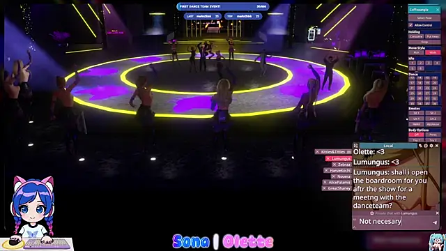 Show Webcam de SonaBoobvelle