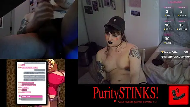 puritySTINKSのウ  ェブカメラショー