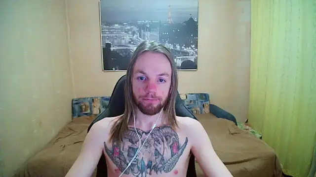 Show modela AdamDickens na web-kameri
