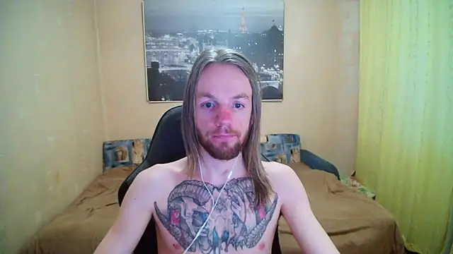 Show modela AdamDickens na web-kameri