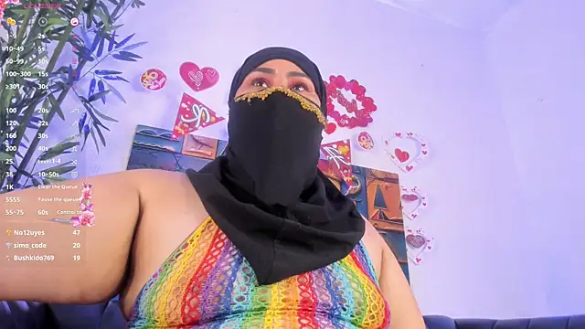 XXX chat uživo modela samanee_konn