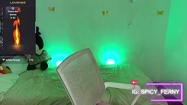 Show webcam de spicyferny