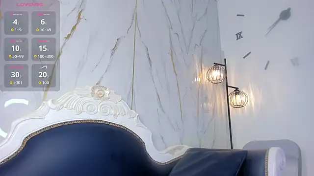 Chat +18 de DamelisGrey ao vivo