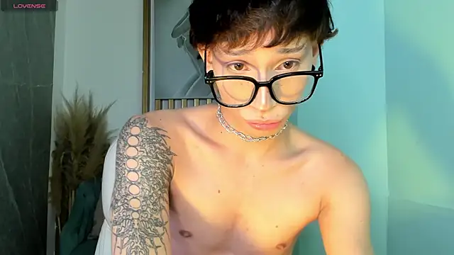Show modela AndyWiilliams na web-kameri