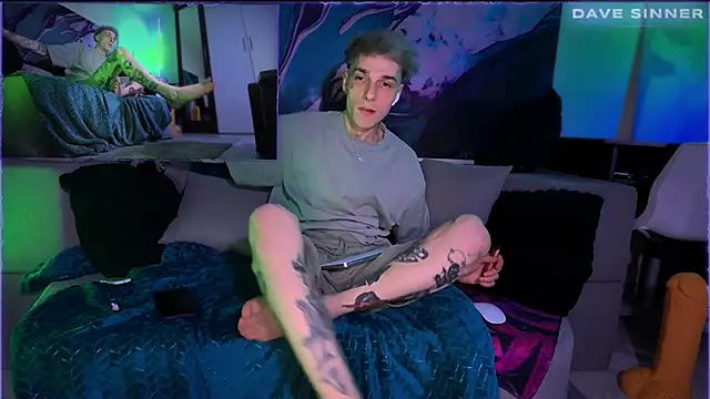 davesinner Adlı Modelin Web Kamerası Şovu