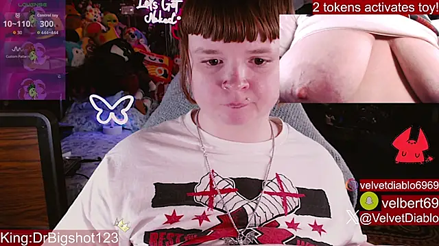 Chat XXX ao vivo de VelvetDiablo