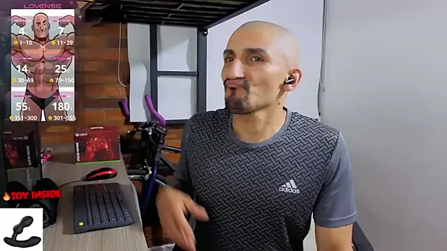 Marck_Muscle Pertunjukan Webcam