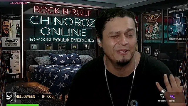 chino_roz 网络视讯表演