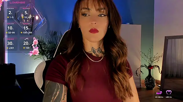 Show Webcam de Megan_inked